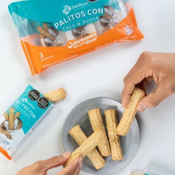 Palitos con Coco y Avena - Paquete x 3 Tripack x 90g